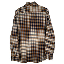 Load image into Gallery viewer, Aquascutum House Check Long Sleeved Shirt - Large (L) PTP 21"