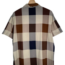 Load image into Gallery viewer, Aquascutum Block Check Short Sleeved Polo - Large (L) PTP 21.25"
