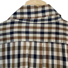 Load image into Gallery viewer, Aquascutum House Check Long Sleeved Shirt - Extra Large (XL) PTP 26"