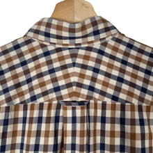 Load image into Gallery viewer, Aquascutum House Check Long Sleeved Shirt - Medium (M) PTP 20"