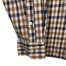 Load image into Gallery viewer, Aquascutum House Check Long Sleeved Shirt - Large (L) PTP 21"