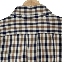 Load image into Gallery viewer, Aquascutum House Check Short Sleeved Shirt - Extra Large (XL) PTP 25.5"
