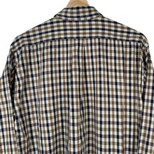 Load image into Gallery viewer, Aquascutum House Check Long Sleeved Shirt - Medium (M) PTP 23"