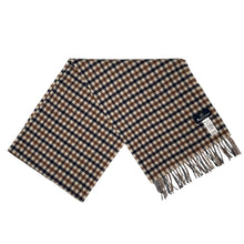 Load image into Gallery viewer, Aquascutum Classic House Check 100% Lambswool Scarf - One Size Fits All