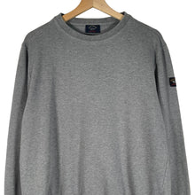 Load image into Gallery viewer, Paul and Shark Grey Crew Neck Sweater - Large (L) PTP 22"