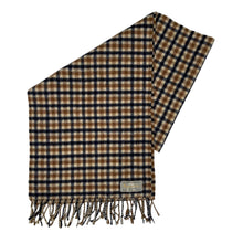 Load image into Gallery viewer, Aquascutum Classic House Check Cashmere / Lambswool Scarf - One Size Fits All