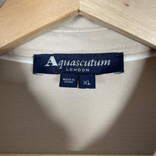 Load image into Gallery viewer, Aquascutum House Check / Beige Short Sleeved Polo - Extra Large (XL) PTP 23"