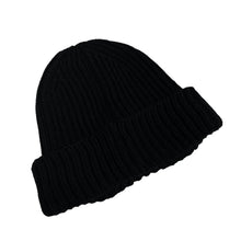 Load image into Gallery viewer, C.P Company Black Goggle Knit Beanie Hat - One Size Fits All