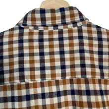 Load image into Gallery viewer, Aquascutum House Check Flannel Long Sleeved Shirt - Medium (M) PTP 20.75"