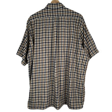Load image into Gallery viewer, Aquascutum House Check Short Sleeved Shirt - Extra Large (XL) PTP 25.5"