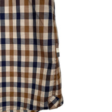 Load image into Gallery viewer, Aquascutum House Check Short Sleeved Shirt - Small (S) PTP 19.5"