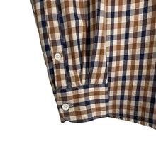 Load image into Gallery viewer, Aquascutum House Check Long Sleeved Shirt - Medium (M) PTP 20.25"