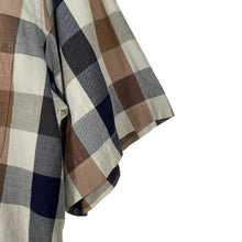 Load image into Gallery viewer, Aquascutum Block Check Short Sleeved Shirt - Medium (M) PTP 22.5"