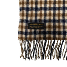 Load image into Gallery viewer, Aquascutum Classic House Check 100% Lambswool Scarf - One Size Fits All