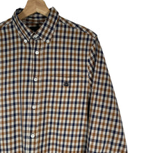 Load image into Gallery viewer, Aquascutum House Check Long Sleeved Shirt - Large (L) PTP 20.5"