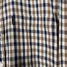 Load image into Gallery viewer, Aquascutum House Check Long Sleeved Shirt - Medium (M) PTP 23"