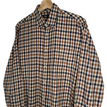 Load image into Gallery viewer, Aquascutum House Check Long Sleeved Shirt - Medium (M) PTP 21"