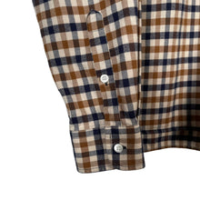 Load image into Gallery viewer, Aquascutum House Check Flannel Long Sleeved Shirt - Medium (M) PTP 20.75"