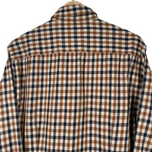 Load image into Gallery viewer, Aquascutum House Check Long Sleeved Shirt - Medium (M) PTP 21.25"