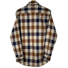 Load image into Gallery viewer, Aquascutum Block Check Long Sleeved Shirt - Medium (M) PTP 20.75"