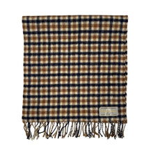 Load image into Gallery viewer, Aquascutum Classic House Check Cashmere / Lambswool Scarf - One Size Fits All