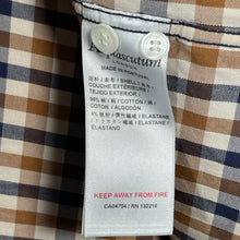 Load image into Gallery viewer, Aquascutum House Check Long Sleeved Shirt - Large (L) PTP 21"