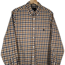 Load image into Gallery viewer, Aquascutum House Check Long Sleeved Shirt - Large (L) PTP 21"