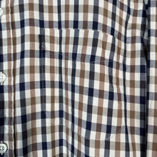 Load image into Gallery viewer, Aquascutum House Check Long Sleeved Shirt - Medium (M) PTP 22.25"
