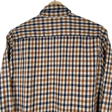 Load image into Gallery viewer, Aquascutum House Check Long Sleeved Shirt - Medium (M) PTP 20.5"