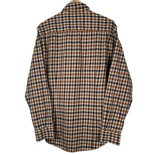Load image into Gallery viewer, Aquascutum House Check Long Sleeved Shirt - Medium (M) PTP 21.25"
