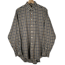 Load image into Gallery viewer, Aquascutum House Check Long Sleeved Shirt - Medium (M) PTP 23"