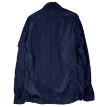 Load image into Gallery viewer, Stone Island Navy Blue Nylon Metal Overshirt - Double Extra Large (XXL) PTP 23"