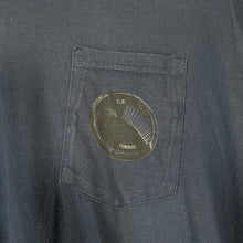 Load image into Gallery viewer, C.P Company Navy Blue Short Sleeved Logo T-Shirt - Double Extra Large (XXL) PTP 22"