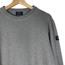 Load image into Gallery viewer, Paul and Shark Grey Crew Neck Sweater - Large (L) PTP 22"