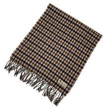 Load image into Gallery viewer, Aquascutum Classic House Check 100% Lambswool Scarf - One Size Fits All