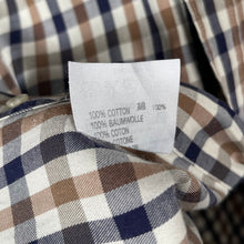 Load image into Gallery viewer, Aquascutum House Check Short Sleeved Shirt - Extra Large (XL) PTP 25.5"
