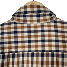 Load image into Gallery viewer, Aquascutum House Check Long Sleeved Shirt - Medium (M) PTP 20.5"
