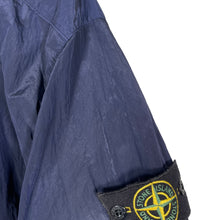 Load image into Gallery viewer, Stone Island Navy Blue Nylon Metal Overshirt - Double Extra Large (XXL) PTP 23"