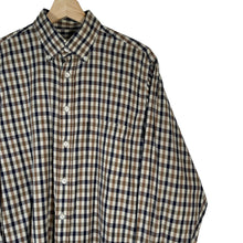 Load image into Gallery viewer, Aquascutum House Check Long Sleeved Shirt - Medium (M) PTP 22.25"