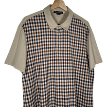 Load image into Gallery viewer, Aquascutum House Check / Beige Short Sleeved Polo - Extra Large (XL) PTP 23"