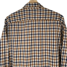 Load image into Gallery viewer, Aquascutum House Check Long Sleeved Shirt - Large (L) PTP 21"
