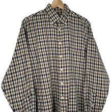 Load image into Gallery viewer, Aquascutum House Check Long Sleeved Shirt - Medium (M) PTP 23"