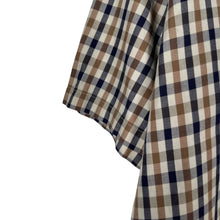 Load image into Gallery viewer, Aquascutum House Check Short Sleeved Shirt - Extra Large (XL) PTP 25.5"