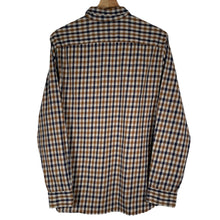 Load image into Gallery viewer, Aquascutum House Check Long Sleeved Shirt - Large (L) PTP 20.5"