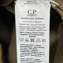 Load image into Gallery viewer, C.P Company Khaki Gabardine Button Up Overshirt - Extra Large (XL) PTP 23"