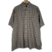 Load image into Gallery viewer, Aquascutum House Check Short Sleeved Shirt - Extra Large (XL) PTP 25.5"