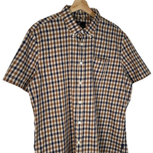 Load image into Gallery viewer, Aquascutum House Check Short Sleeved Shirt - Double Extra Large (XXL) PTP 23.75"