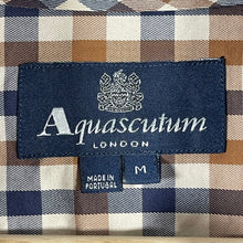 Load image into Gallery viewer, Aquascutum House Check Long Sleeved Shirt - Medium (M) PTP 20.5"