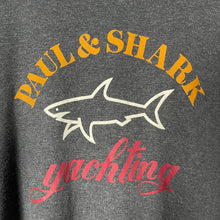 Load image into Gallery viewer, Paul and Shark Grey Short Sleeved Logo T-Shirt - Double Extra Large (XXL) PTP 24"