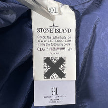 Load image into Gallery viewer, Stone Island Navy Blue Nylon Metal Overshirt - Double Extra Large (XXL) PTP 23"